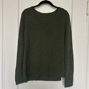 Mollusk Surf Shop Womens Sweater Alpaca Wool S Green